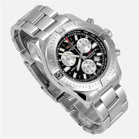 breitling colt 44 quartz wristwatch|Breitling watches colt chronograph.